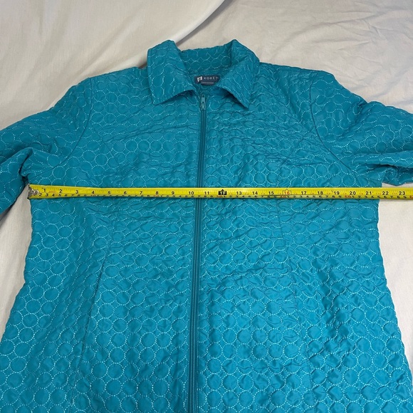Koret Women's Aqua Quilted Utility Jacket - Picture 9 of 11